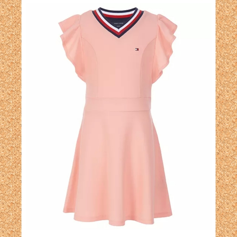 Tommy Hilfiger Ruffle-Sleeve Dress